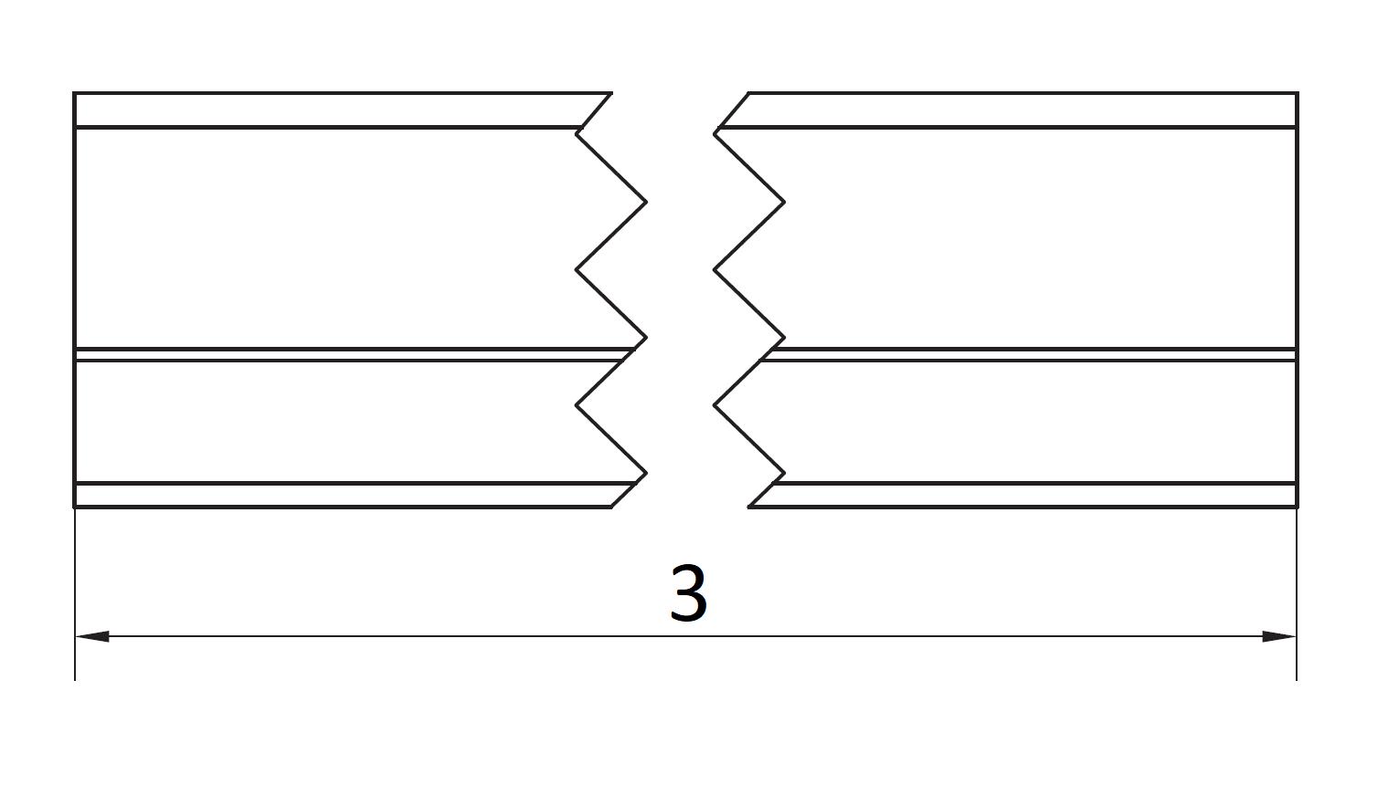 STAGE SB 3 - Рельс направляющий 3 м, серия S