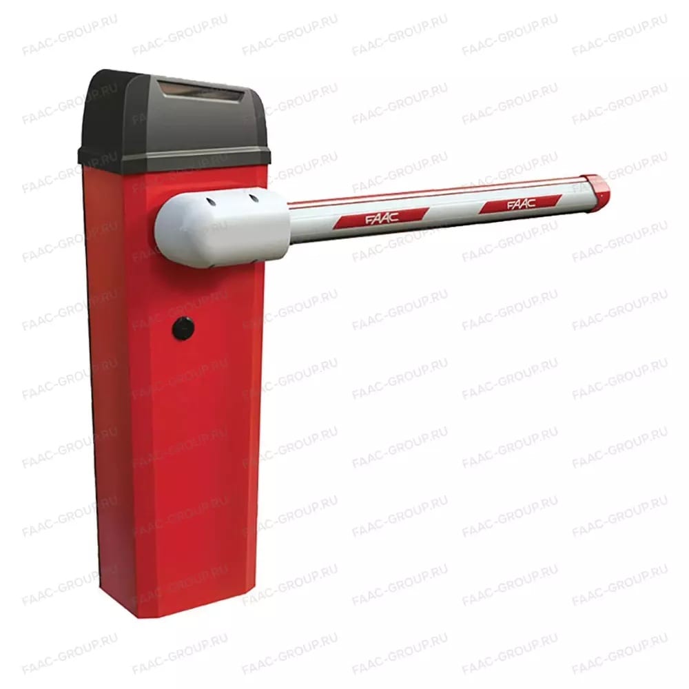 Комплект шлагбаума B614/5 с подсветкой и круглой стрелой 5 м