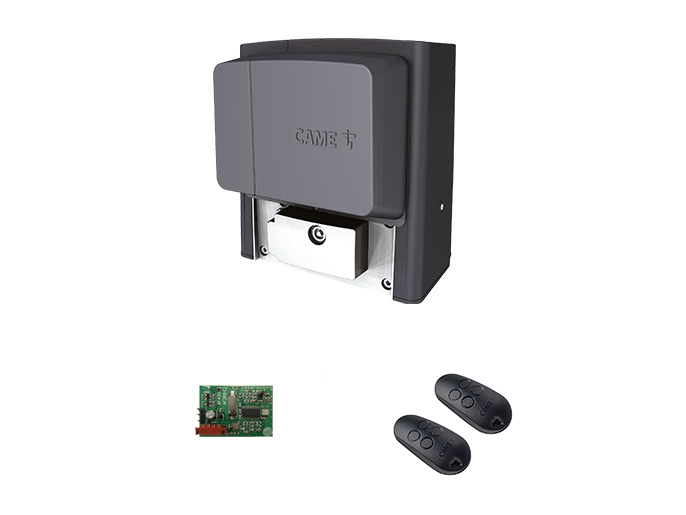 BX708AGS combo KIT - Комплект автоматики для откатных ворот на основе привода BX708 (встроенный блок управления ZBX7N, радиоуправление с фиксированным кодом)