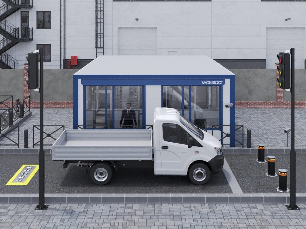 Стационарная система сканирования днища автомобиля PRIZMA 02 C