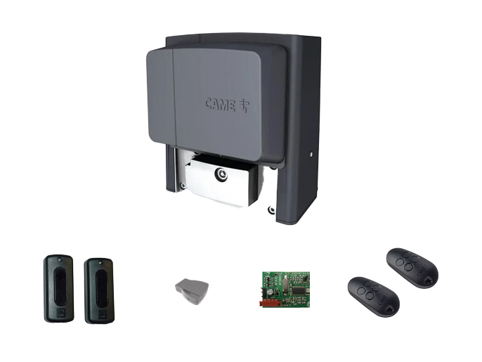 BKS12AGS Wi-Fi Connect - Комплект автоматики для для откатных ворот на основе привода BKS12AGS с управлением через приложение (встроенный блок управления ZBKN, фотоэлементы)