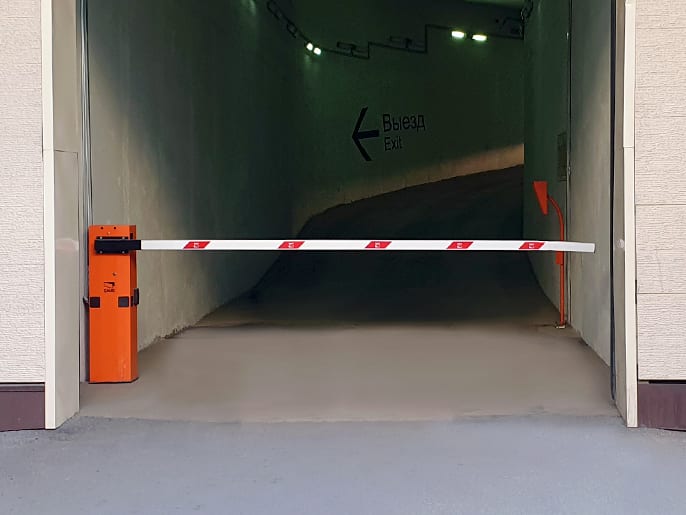 Комплект шлагбаума GARD 4000 (тумба, стрела, светоотражающие наклейки, накладки на стрелу)
