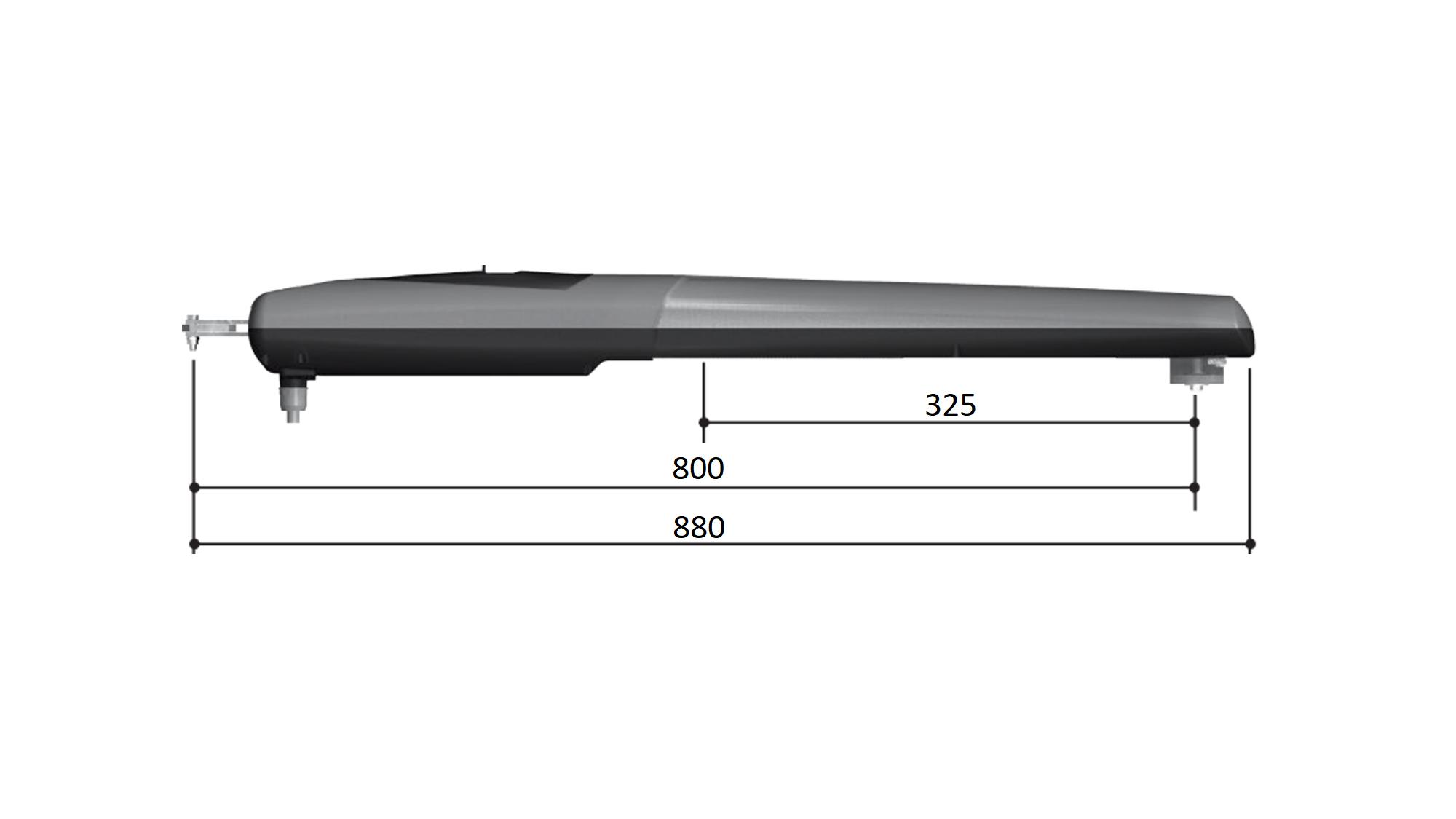 AX402306 - Привод 230 В линейный, самоблокирующийся, с энкодером и механическими упорами