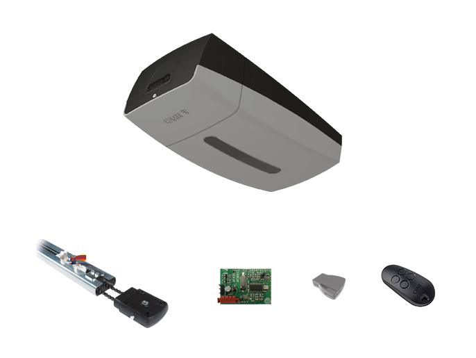 VER13DMS 3.25 Wi-Fi Connect - Комплект автоматики для секционных ворот высотой до 3,25 м на основе привода VER13DMS с управлением через приложение (встроенный блок управления, направляющий профиль)