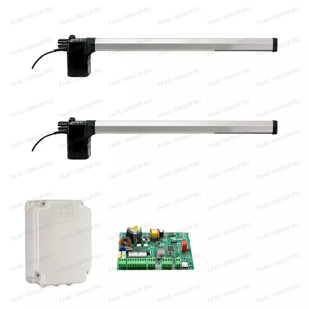 Комплект линейного привода 412 для двустворчатых ворот