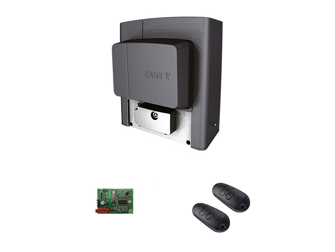 BX608AGS combo KIT - Комплект автоматики для откатных ворот на основе привода BX608 (встроенный блок управления ZBX6N, радиоуправление с фиксированным кодом)