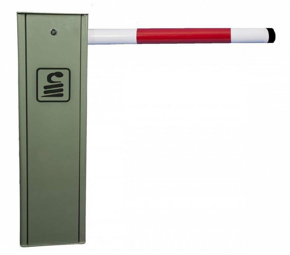 Шлагбаум автоматический Лайт с круглой стрелой 4м и GSM-модулем