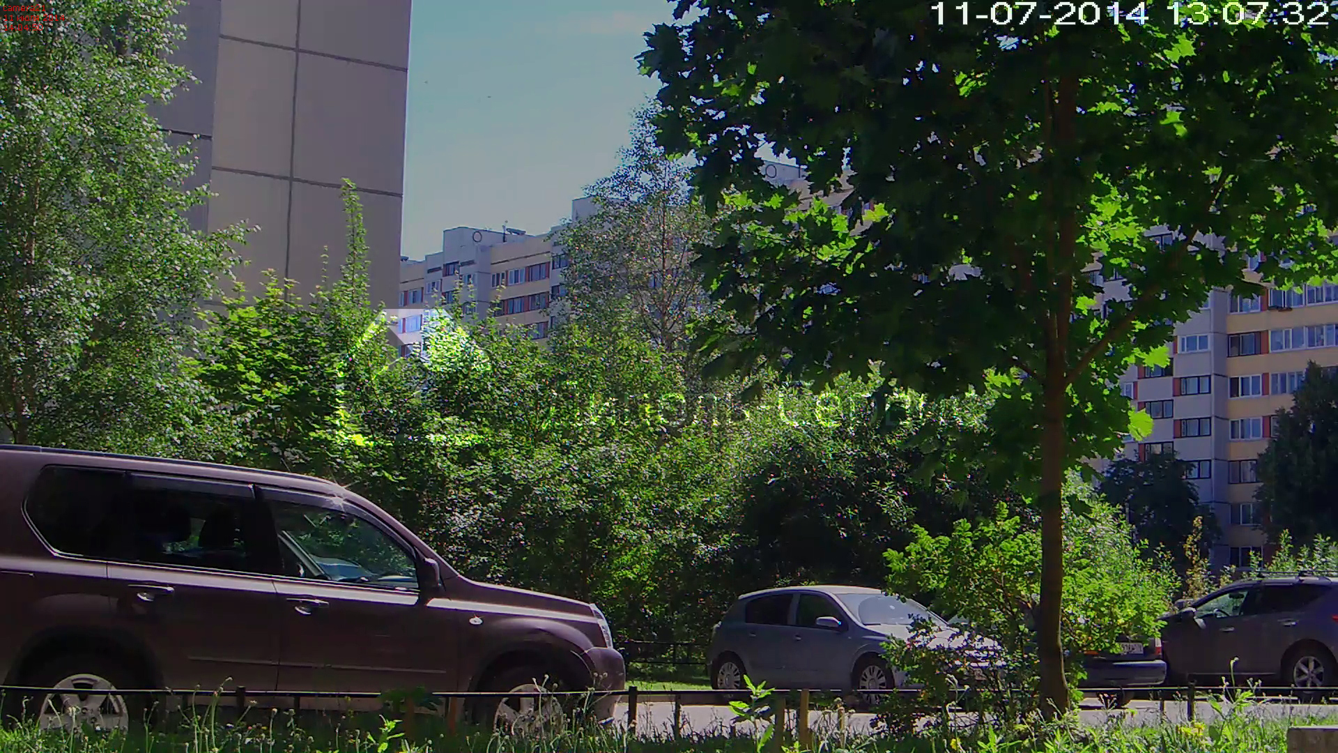 Скриншот с камеры RVI-IPC42DN (16 мм)