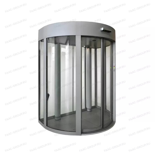 Полукруглая шлюзовая кабина Co140 с автоматическим контролем прохода