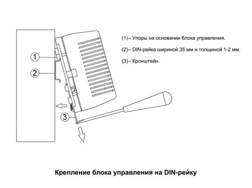 Блок управления домофона БУД-430S2