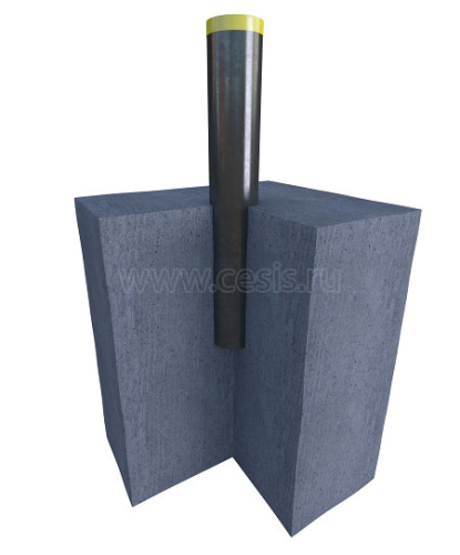 Столб стационарный