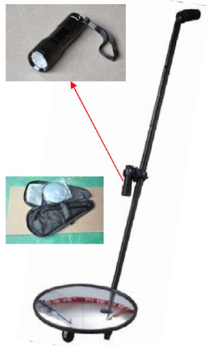 Подкатное зеркало с яркой светодиодной подсветкой SP-010