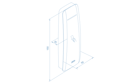 Мультиформатный считыватель IR19 (EMM-HID-MIFARE с защитой от копирования)