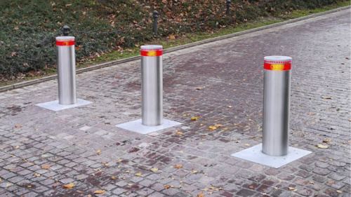 Блокиратор стационарный серии TBD, диаметр 220, высота 700 мм, RAL9006