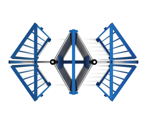 Полноростовый моторизованный роторный турникет RTD-20.1S