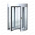Автоматическая дверь Co146.180.NA револьверного типа