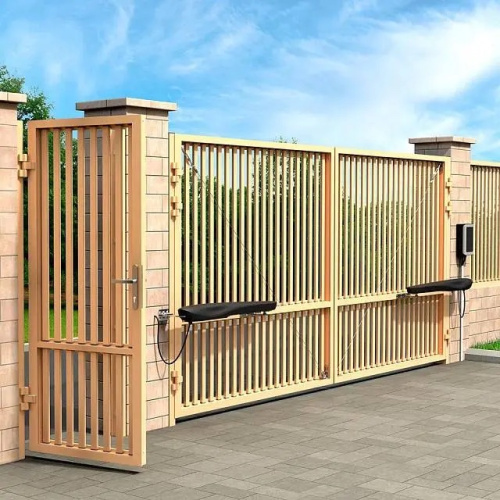 Комплект приводов для распашных ворот ALUTECH AMBO AM-5000KIT-N