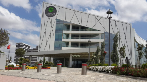 Блокиратор автоматический выдвижной серии TBD, диаметр 220, высота 800 мм, 4 болларда