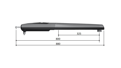 AX402306 - Привод 230 В линейный, самоблокирующийся, с энкодером и механическими упорами