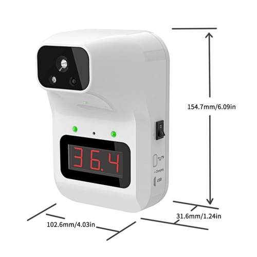 Инфракрасный бесконтактный термометр с настенным креплением Thermo A200