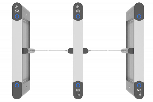 Турникет распашной БЛОКПОСТ РСП 1400, средняя секция для РСП 700